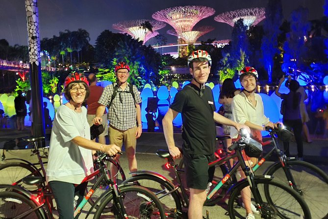 Marina Bay Night Cycling Tour - Kallang Riverside Park and the National Stadium