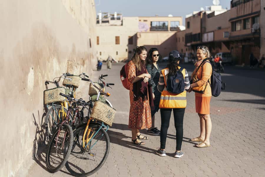 Marrakech: Cultural Bicycle Tour with Pastry and Tea - The hammam as a place for daily life