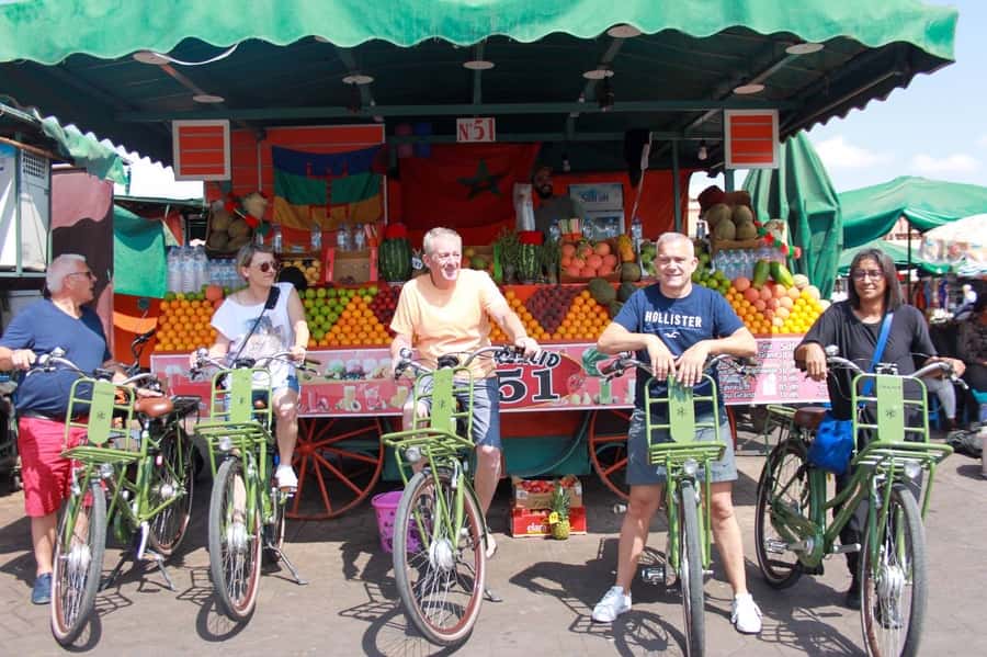 Marrakech : Electric Bicycle City Tour - Starting at Sofitel and reaching the Koutoubia Mosque