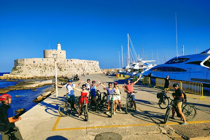 Mediaeval Rhodes E-bike Highlights Photo Tour Morning/Sunset - Through the gates of the UNESCO Old Town