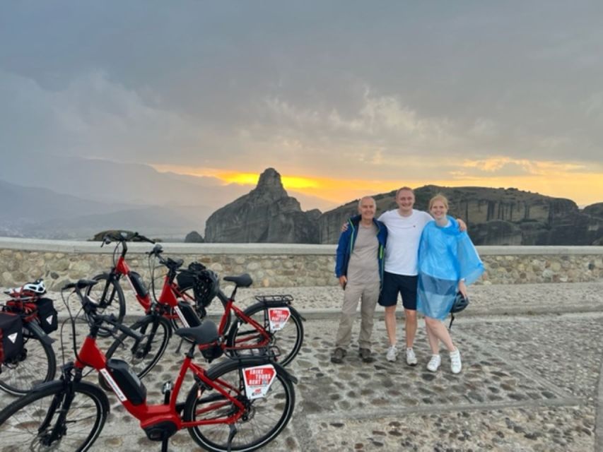 Meteora: E-Bike Epic Sunset Tour With Local Guide & Drink - Passing all six active monasteries