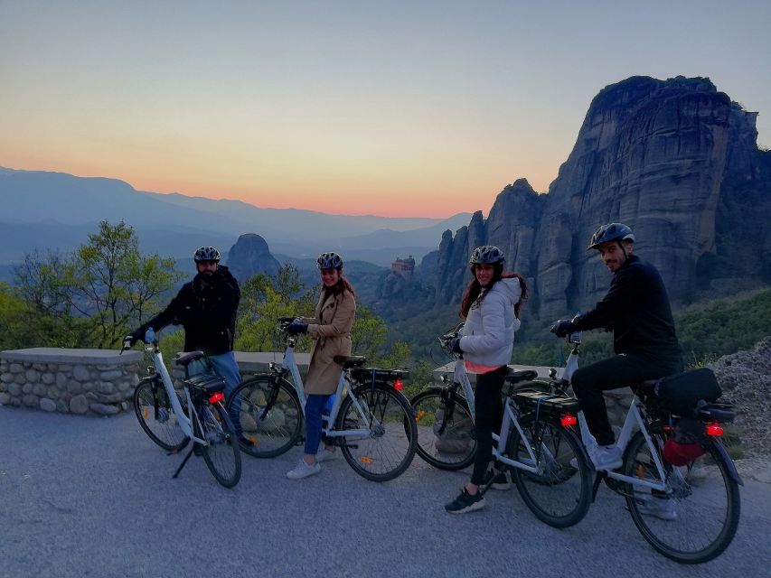 Meteora Sunset Tour on E-bikes - What the stops add to the ride