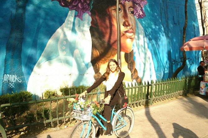 Mexico City; ART NACO : Murals & Street Art Bike Tour - A pause at Pushkin Garden and a change of pace