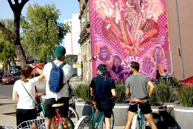 Mexico City; ART NACO : Murals & Street Art Bike Tour - Juárez, Cuauhtémoc, and the large murals near Alameda