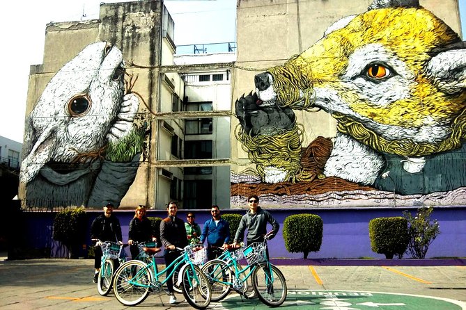 Mexico City: Art Naco, murals & street art bike tour - The North Route: Libraries, Murals, and Tlatelolco