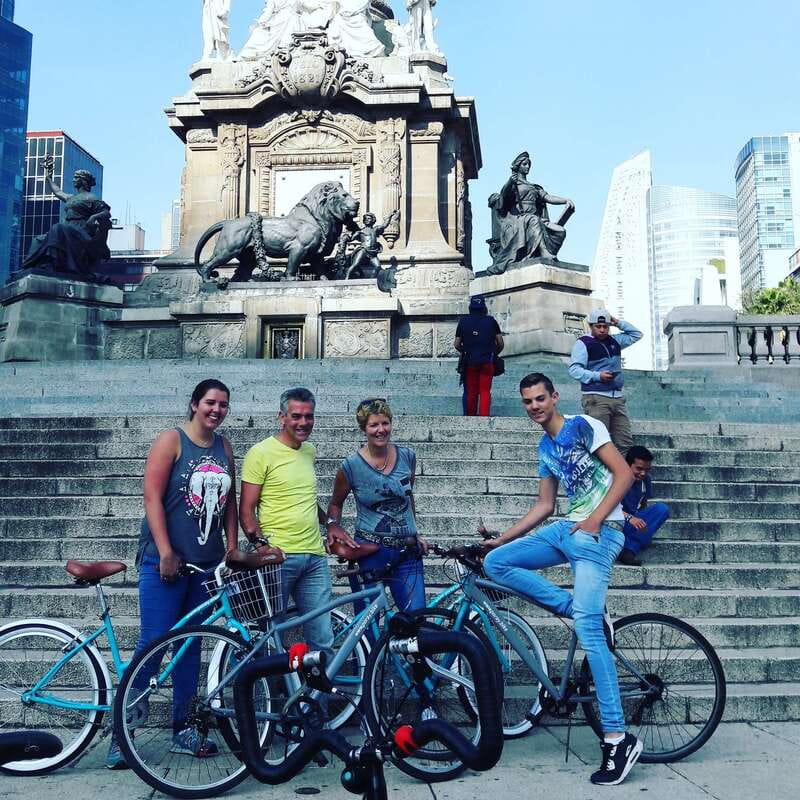 Mexico City: Chapultepec & Reforma Historic Bike Experience - Starting at the Fontan Hotel bike shop