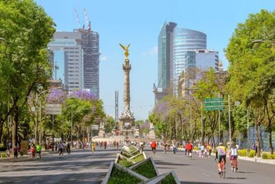 Mexico City Highlights E-Bike Tour With Foodie Stops