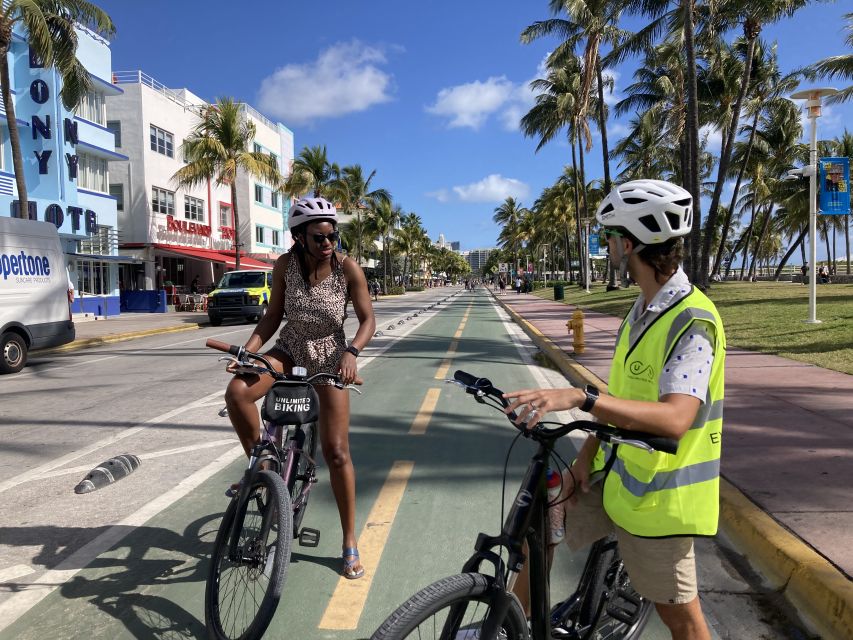 Miami Beach: City Highlights Guided Bike or eBike Tour - Bike, eBike, and comfort details
