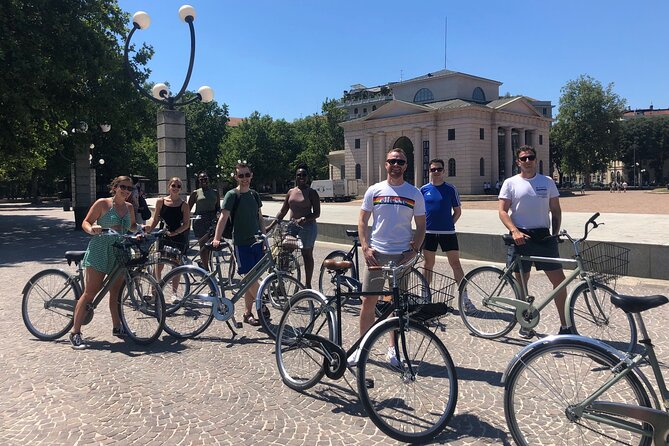 Milan's Hidden Gems: Unique Bike Tour (ENG, NL) - Arco della Pace and the café pause