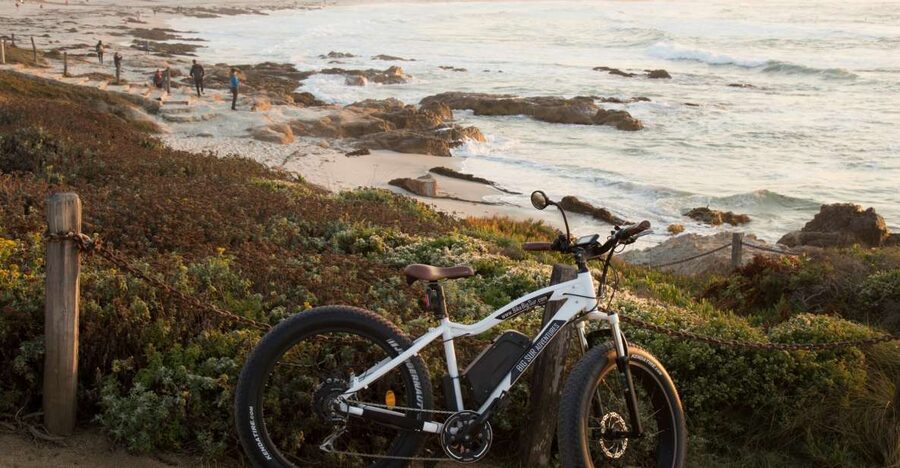 Monterey and 17 Mile Drive: Half-Day Electric Bike Rental - From Monterey toward Pebble Beach