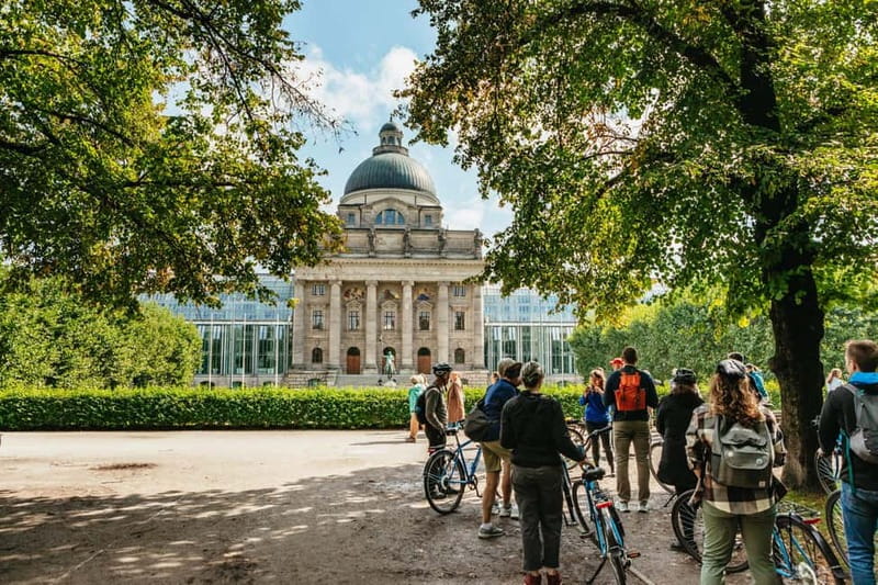 Munich: Guided City Tour by Bike with Beer Garden Stop - Odeonsplatz and the Theatiner Church