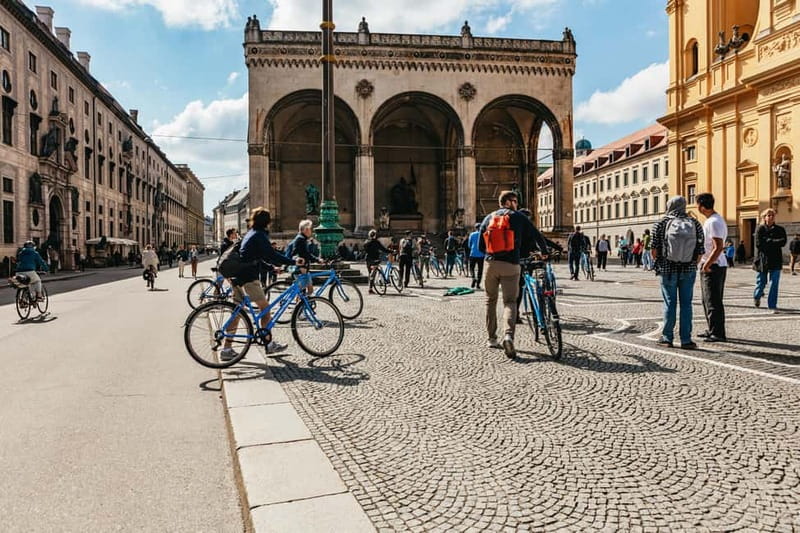 Munich: Guided City Tour by Bike with Beer Garden Stop - The Chinese Tower beer garden break