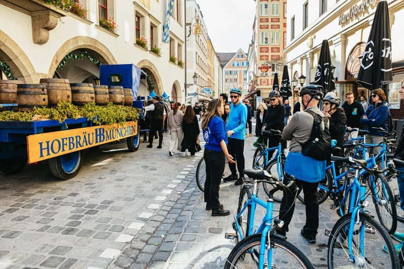 Munich: Guided City Tour by Bike with Beer Garden Stop - Angel of Peace, Isartor, and the ride back