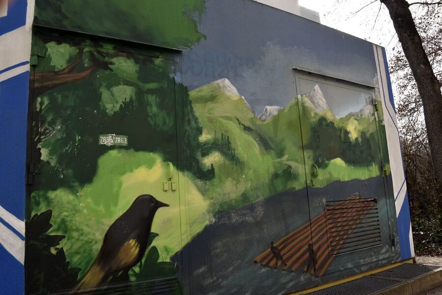 Munich: Street Art Bike Tour - The slaughterhouse district and its industrial feel