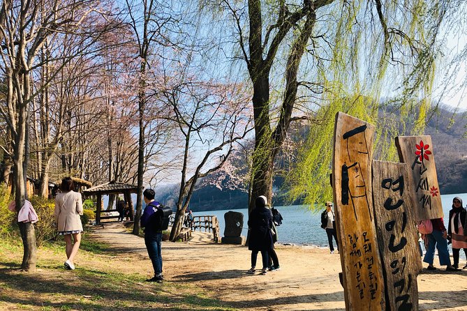 Nami+Alpaca+Garden of Morning Calm (+Rail Bike Option) - Nami Island combines scenery, food, and photo stops