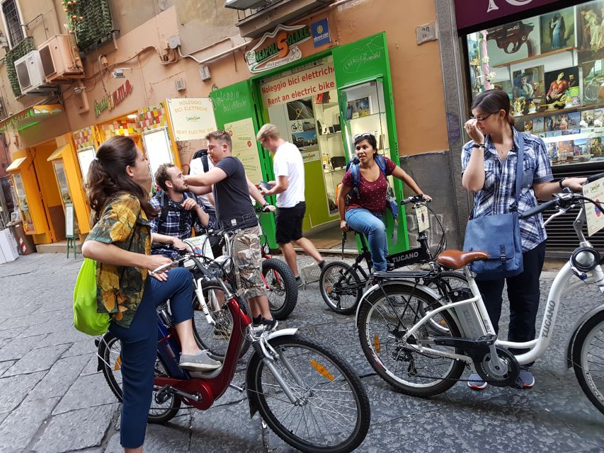 Naples: Full-Day Electric Bicycle Rental - Picking up the bike on Via Domenico Capitelli