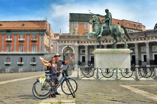 Naples Guided Tour by Bike - Piazza del Plebiscito and the final stories