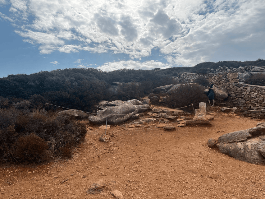 Naxos: Private E-Bike Tour with Farm Lunch - Inside a stone mill olive press