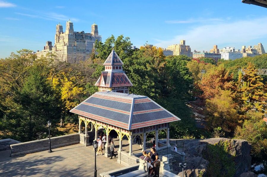 New York City: Highlights of Central Park Bike or eBike Tour - The Reservoir shows Central Park on a larger scale