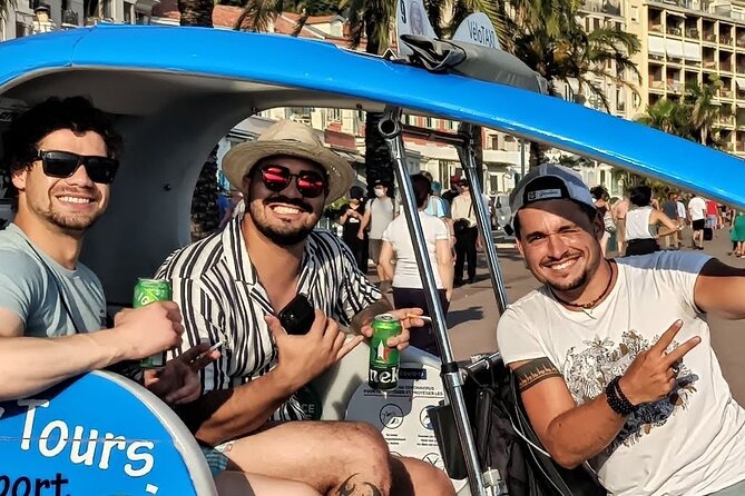 Nice: private guided Tour by electric taxi bike - Why a taxi bike works so well in Nice