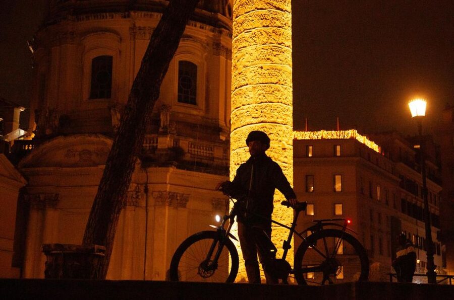 Night Tour of Rome with Top E-bike & optional Italian Dinner - Why Rome works so well by e-bike at night