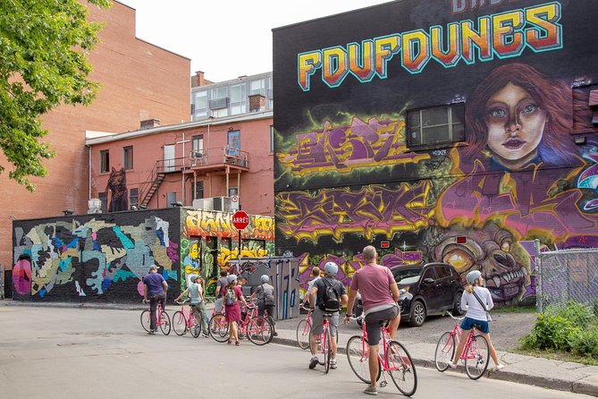 Non Touristy Pink Bike Tour by Spade & Palacio - The Gay Village and Montreal’s LGBTQ+ culture