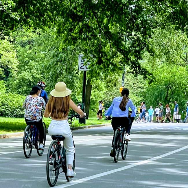 NYC: Central Park Guided Bike Tour - Strawberry Fields and the John Lennon memorial