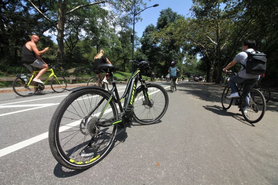 NYC: Central Park Guided Electric Bike Tour - Strawberry Fields and the John Lennon memorial