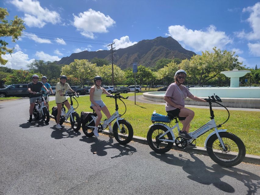 Oahu: Diamond Head E-bike Scenic Ride - Returning along the Ala Wai Canal