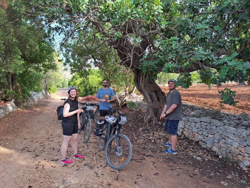 Ostuni: Guided e-bike tour + countryside tasting stop - The optional €14 Puglian tasting