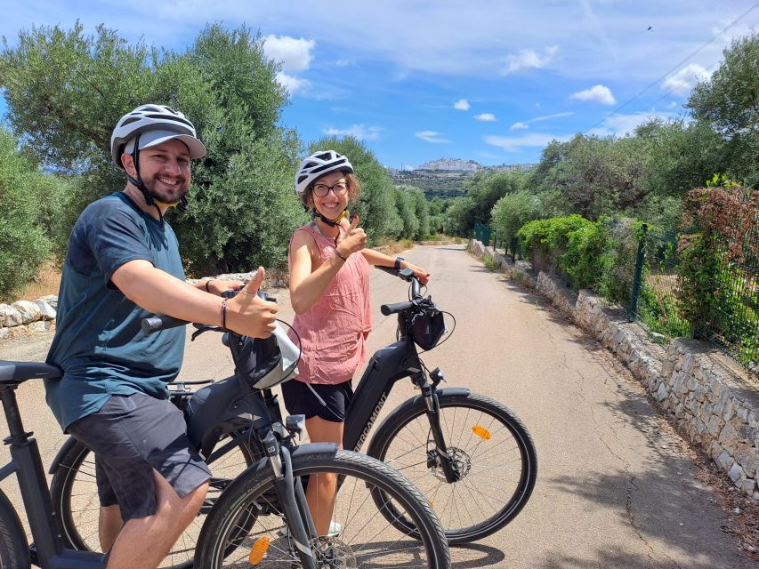 Ostuni: Guided e-bike tour + countryside tasting stop - Ancient olive groves and the making of extra virgin oil