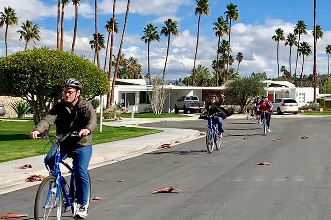 Palm Springs Modernism Architecture & History Bike Tour - Indian Canyons Golf Resort: desert setting and resort living