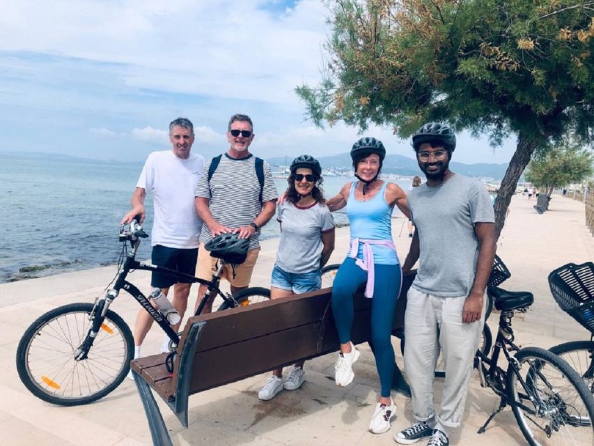 Palma de Mallorca: Guided Bicycle Tour - La Lonja and the return ride