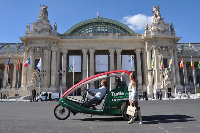 Paris: 2 hours Emily Tour in a Private Rickshaw bike - Saint-Michel, the Panthéon, and Emily’s Latin Quarter