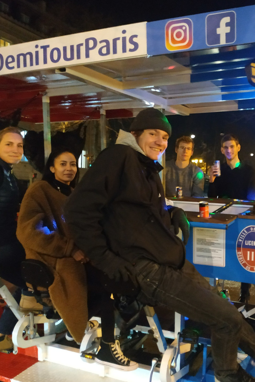 Paris: Beer Bike Bar With Drinks Included - Starting at 63 Avenue de la Grande Armée