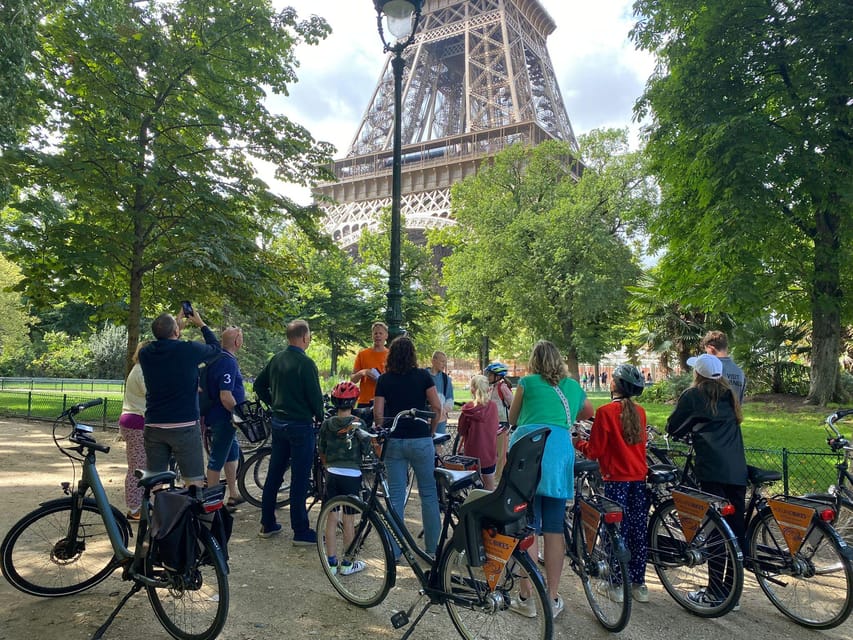 Paris: City Highlights Bike Tour - Starting underground at Opéra