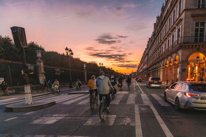 Paris Evening City of Lights Small Group Bike Tour & Boat Cruise - The Seine cruise and the Eiffel Tower after dark
