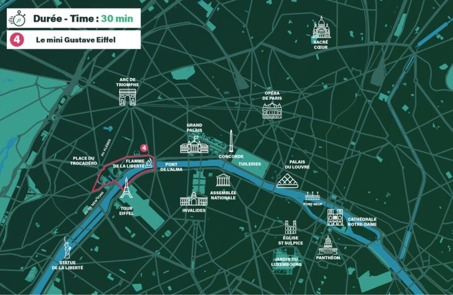 Paris: Private guided tour in Rickshaw bike - Gustave Eiffel - Choosing between 30 minutes and one hour