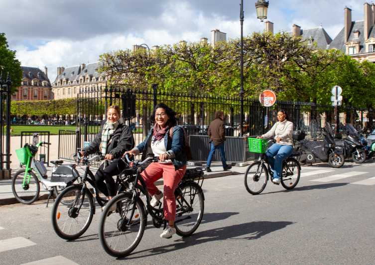 Paris: Scenic E-bike tour with optional Seine Cruise - From the Marais to the Louvre