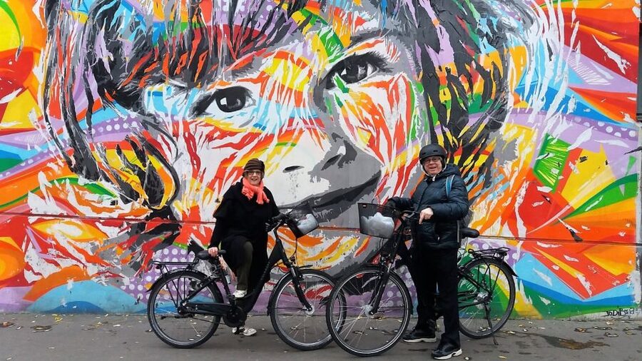Paris: Street Art Open-Air Museum Bike Tour - From Hôtel de Ville to Paris 13