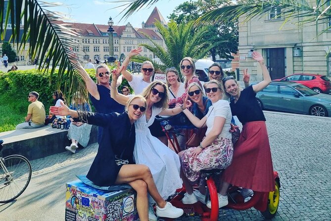 Party and Beer Bike Private Sightseeing Tour Berlin with Pick-up - Key points at a glance