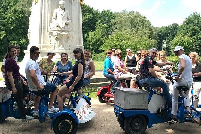 Party and Beer Bike Private Sightseeing Tour Berlin with Pick-up - Seeing central Berlin from a low seat