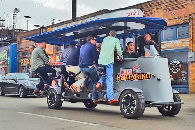 Party Bike Pub Crawl in Deep Ellum and Downtown Dallas - Electric Shuffle gives the evening an energetic first stop