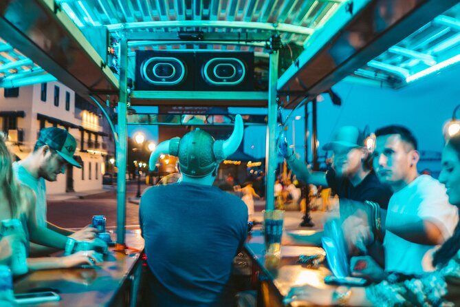 Party Bike through St. Pete with Bar+Mural Stops on Trolley Pub - Ferg’s Sports Bar for a bigger, louder break
