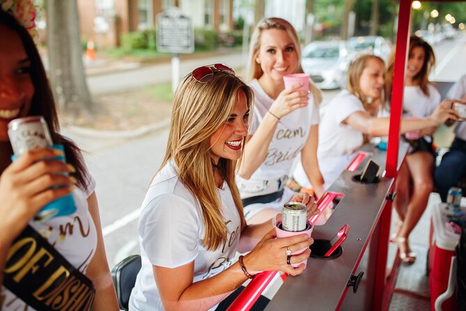 Party Bike through St. Pete with Bar+Mural Stops on Trolley Pub - 3 Daughters Brewing brings games and a home base