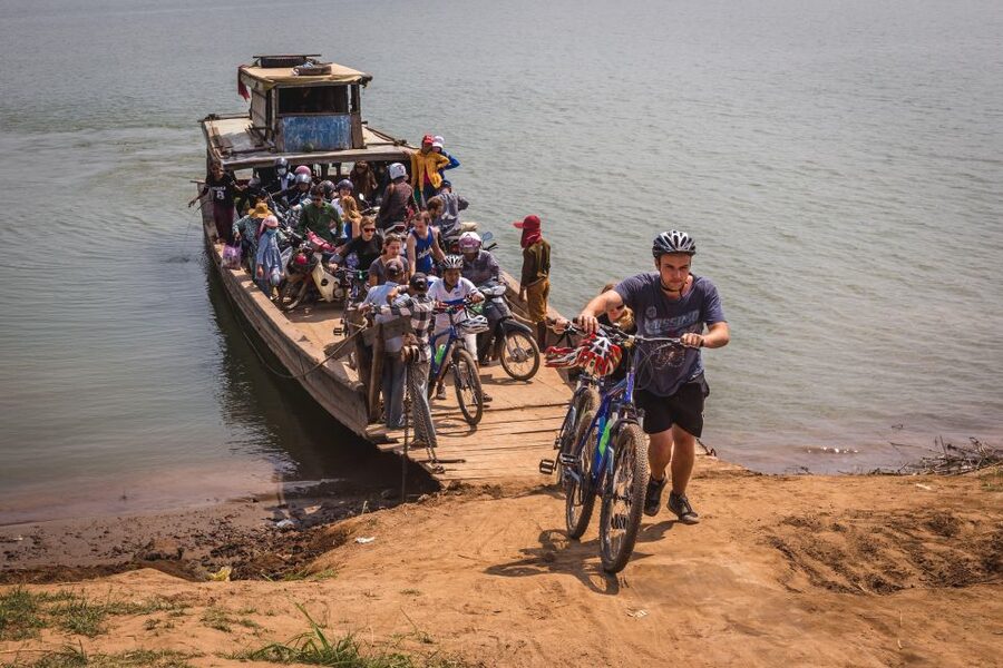 Phnom Penh: Mekong Islands & Silk Islands Guided Bike Tour - Leaving Phnom Penh by Ferry at 7:45
