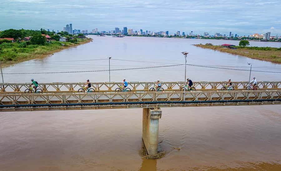 Phnom Penh: Silk Islands Half-Day Bike Tour - Silk Island and a craft passed through generations