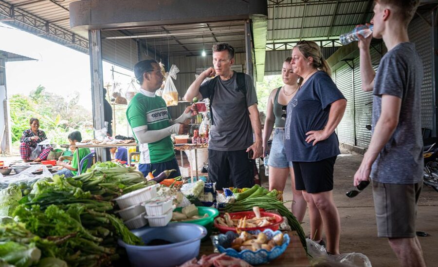 Phnom Penh: Silk Islands Half-Day Bike Tour - Quiet roads through orchards, rice fields, and villages