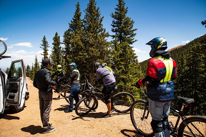 Pikes Peak Summit Downhill Bike Tour - What the safety setup means for you