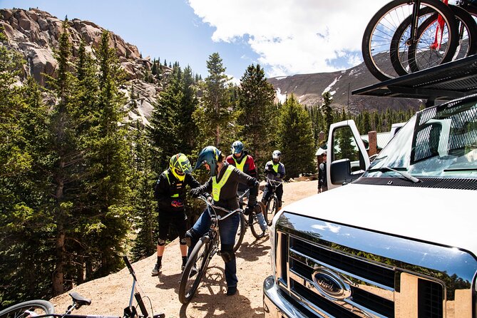 Pikes Peak Summit Downhill Bike Tour - Photo stops and sweeping views